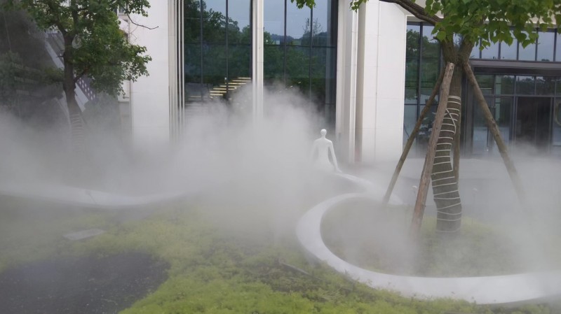 眉山某公園水霧項目